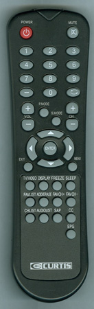 CURTIS INTERNATIONAL LCD1923A Genuine  OEM original Remote