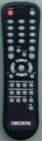 CURTIS INTERNATIONAL LCD2226A Genuine  OEM original Remote