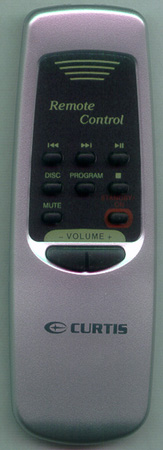 CURTIS INTERNATIONAL RCD855 Genuine OEM original Remote