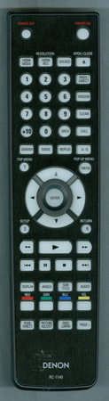 DENON 307010061000D RC-1140 Genuine OEM original Remote