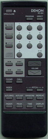DENON 3990259007 RC-251 Genuine OEM original Remote