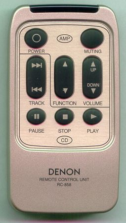 DENON 3990523005 RC-858 Genuine  OEM original Remote