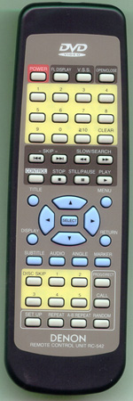 DENON 3990553004 RC542 Genuine OEM original Remote