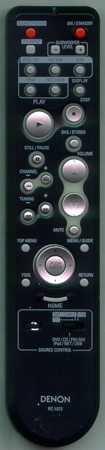 DENON 3991101109 RC1072 Genuine OEM original Remote