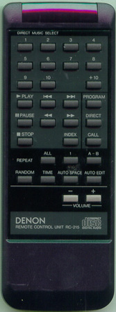 DENON 4990116000 RC-215 Genuine OEM original Remote