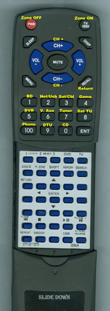 DENON 307010071007D RC1148 replacement Redi Remote