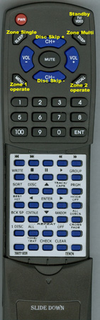 DENON 3990519006 RC272 replacement Redi Remote