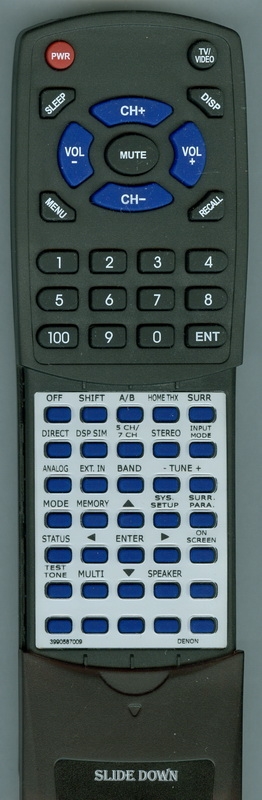 DENON 3990587009 RC-869 replacement Redi Remote