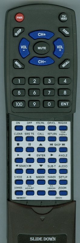 DENON 3990860001 RC-934 replacement Redi Remote