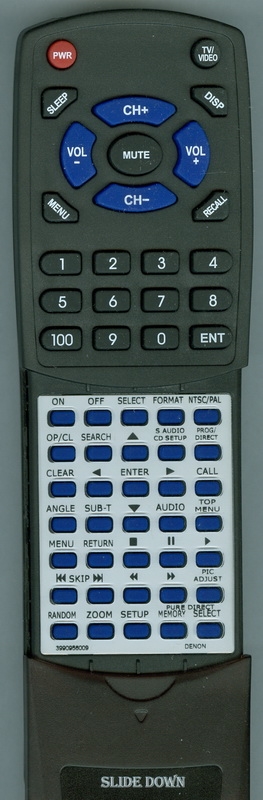 DENON 3990956009 RC-972 replacement Redi Remote