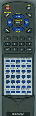 DENON 3991061003 RC1037 replacement Redi Remote