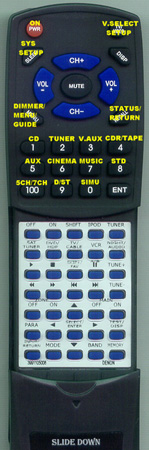 DENON 3991105008 RC-1075 replacement Redi Remote