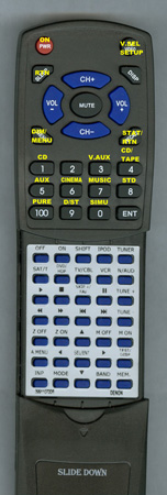 DENON 3991107006 RC-1077 replacement Redi Remote