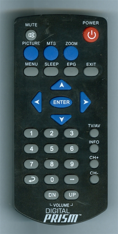DIGITAL PRISM ATSC710 Genuine  OEM original Remote