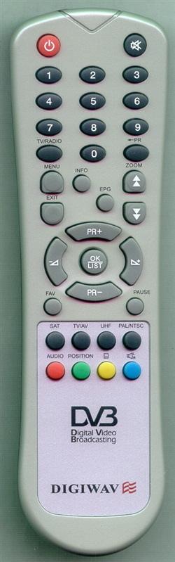 DIGIWAVE DG6800 Genuine  OEM original Remote