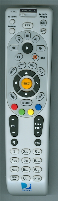 DIRECTV RC66RXMP RC66RX Genuine OEM original Remote