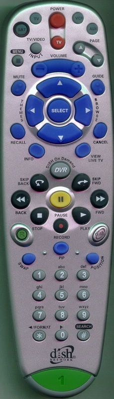 DISH NETWORK 128580 Genuine  OEM original Remote