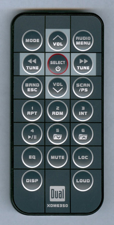 DUAL XDM6350 Genuine  OEM original Remote