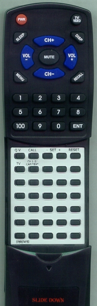 DURABRAND 076R074150 replacement Redi Remote