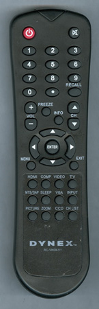 DYNEX RC-VK09-V1 Genuine  OEM original Remote