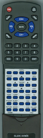 DYNEX RC-VK09-V1 replacement Redi Remote