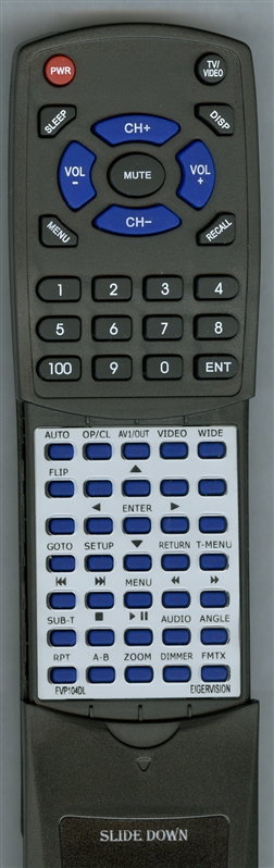 EIGER VISION EVP104DL replacement Redi Remote