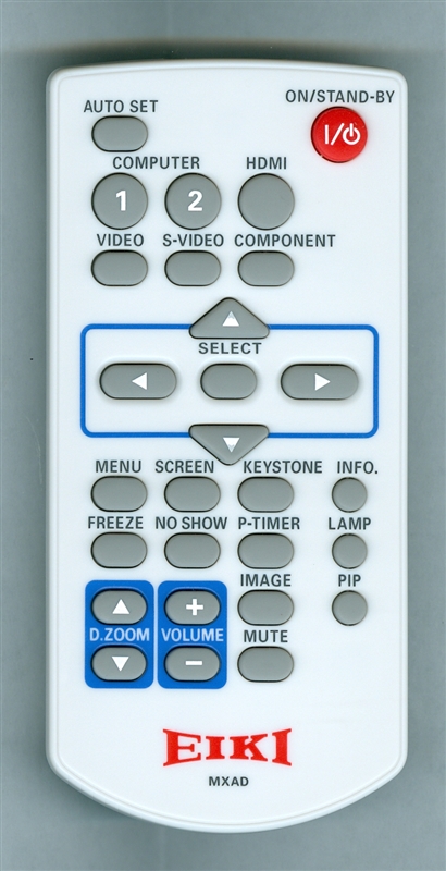 EIKI 645 099 3206 MXAD Genuine OEM original Remote