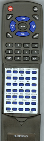 EIKI 645 099 3213 CXZR replacement Redi Remote