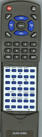 EIKI 945 086 4972 CXVP replacement Redi Remote