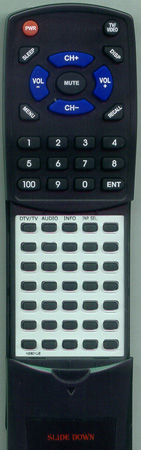 EMERSON NE601UE replacement Redi Remote
