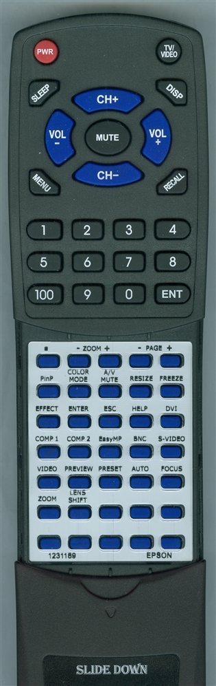 EPSON 1231189 replacement Redi Remote