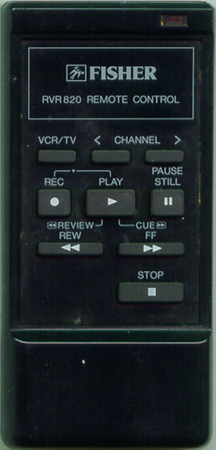 FISHER 4-1924-00690 RVR-820 Genuine OEM original Remote