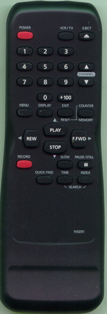 FUNAI N9291UD N9291 Genuine OEM original Remote