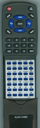 FUNAI NC180UH NC180 replacement Redi Remote
