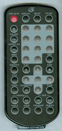 GPX REM-PD908R Genuine OEM original Remote