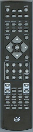 GPX REM-TD2420 TD2420 Genuine  OEM original Remote