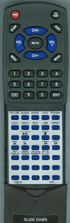 HAIER TV-5620-134 HTRD09B replacement Redi Remote