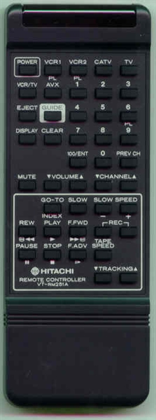 HITACHI 5614896 VT-RM251A Genuine  OEM original Remote