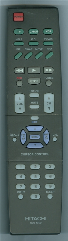 HITACHI HL00727 CLU-435U Genuine  OEM original Remote