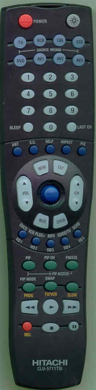 HITACHI HL01641 CLU-5711TSI Genuine  OEM original Remote