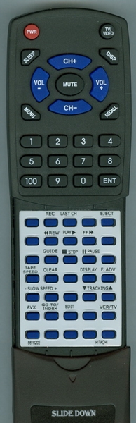 HITACHI 5616202 VT-RM462A replacement Redi Remote