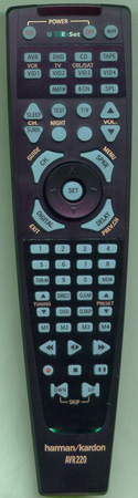 HARMAN KARDON BE8S00 AVR220 Genuine  OEM original Remote