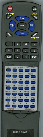 HARMAN KARDON 0100RCEHS300 INSERT replacement Redi Remote