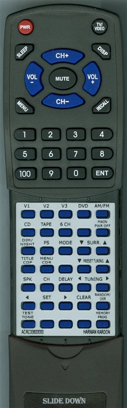 HK ACRC-00600-000 AVR100RC replacement Redi Remote