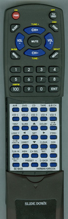 HARMAN KARDON BE18A06 DPR1005 replacement Redi Remote
