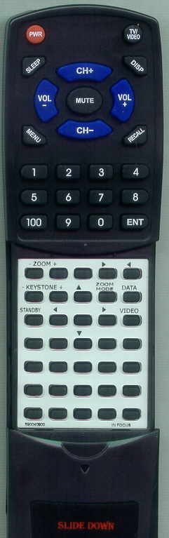 IN FOCUS 590-0409-00 replacement Redi Remote