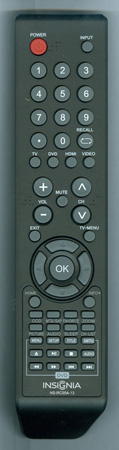 INSIGNIA 118020396 NS-RC05A-13 Genuine OEM original Remote