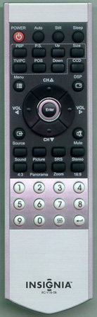 INSIGNIA 301-YPS42K9-18B RC-Y18-0B Genuine OEM original Remote