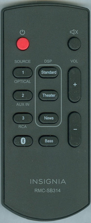 INSIGNIA 600-SB314-05B RMC-SB314 Genuine OEM original Remote