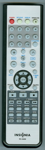 INSIGNIA ES06215 Genuine  OEM original Remote